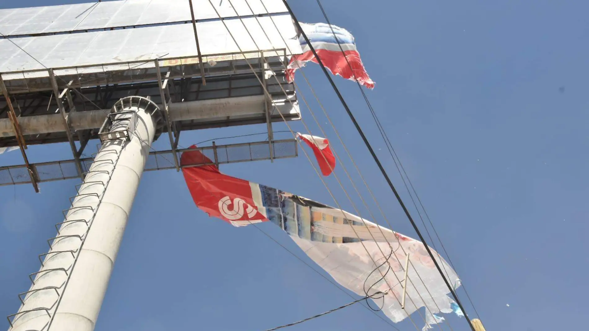 lona viento bomberos 